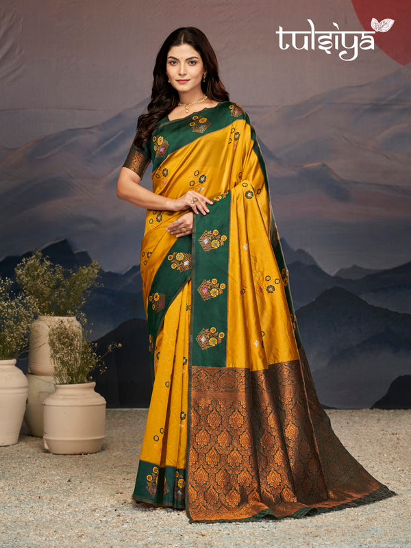Emerald Sunshine Craftsmanship Silk