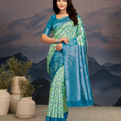 Vibrant South Silk Premium Weave Saree