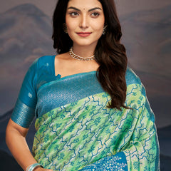 Vibrant South Silk Premium Weave Saree