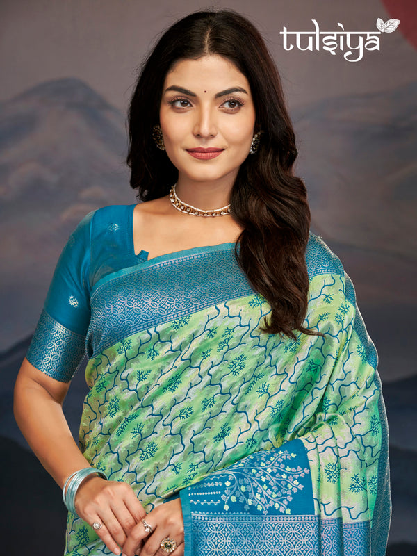 Vibrant South Silk Premium Weave Saree