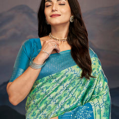 Vibrant South Silk Premium Weave Saree