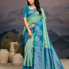 Vibrant South Silk Premium Weave Saree