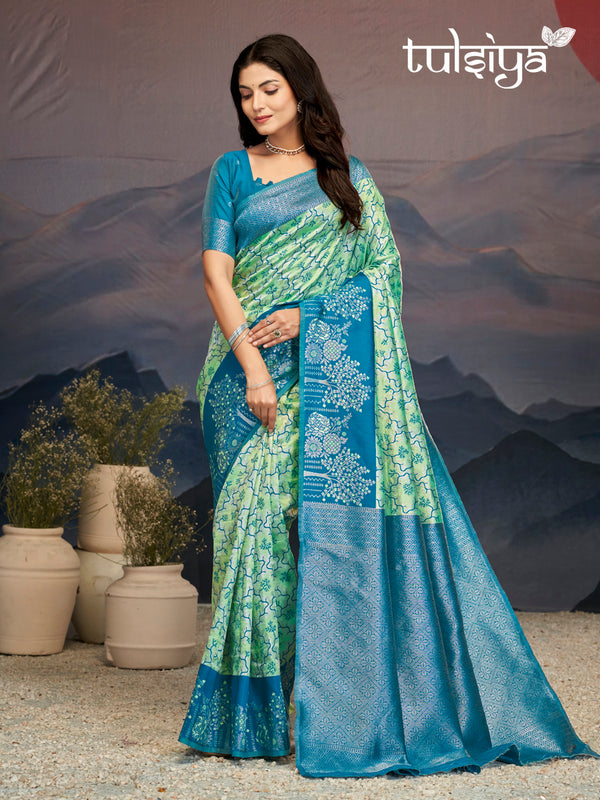 Vibrant South Silk Premium Weave Saree