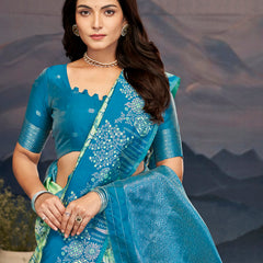 Vibrant South Silk Premium Weave Saree