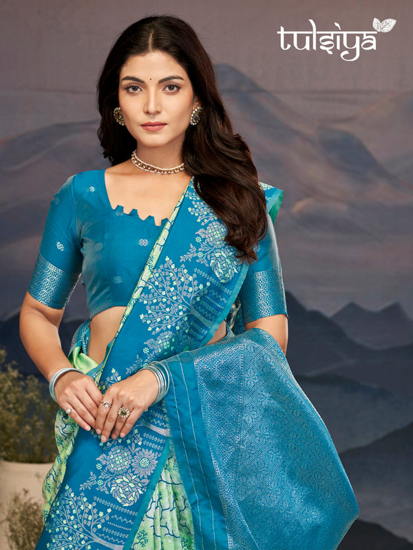 Vibrant South Silk Premium Weave Saree