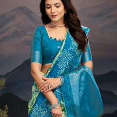 Vibrant South Silk Premium Weave Saree