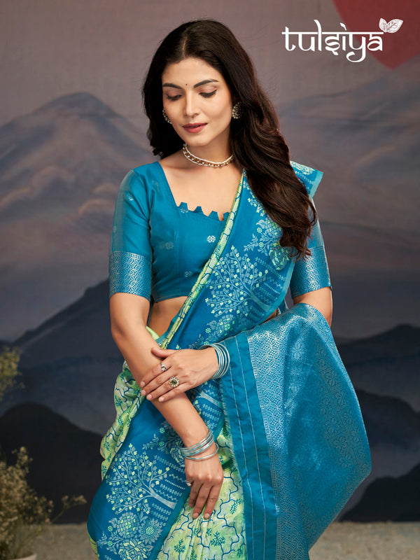 Vibrant South Silk Premium Weave Saree