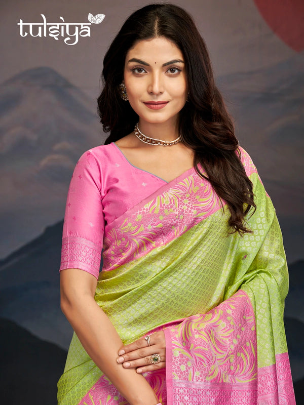 Lustrous Soft Banarasi Silk Dream