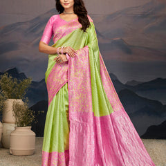 Lustrous Soft Banarasi Silk Dream