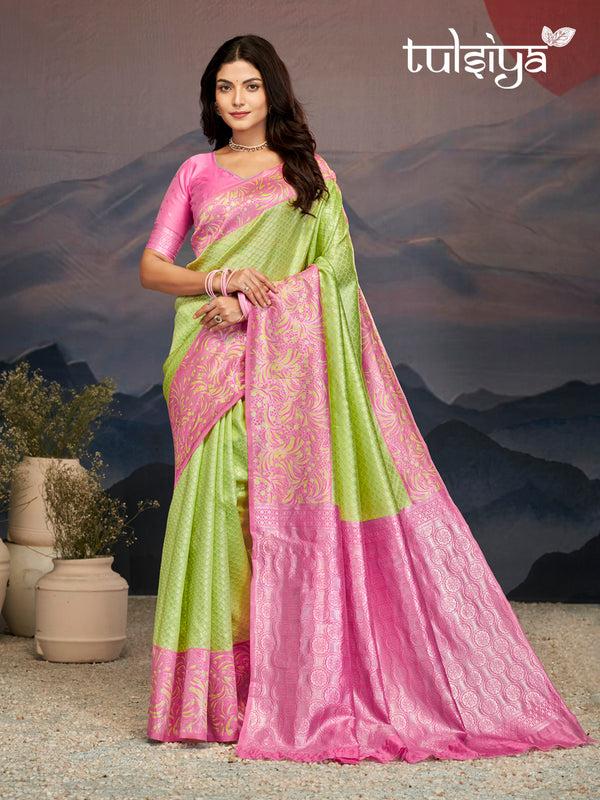 Lustrous Soft Banarasi Silk Dream