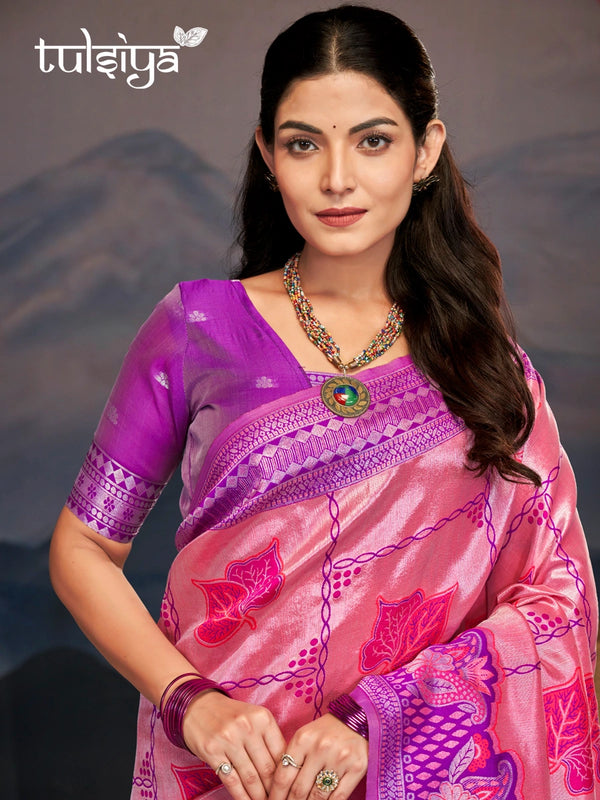 Opulent Handloom Silk Creation