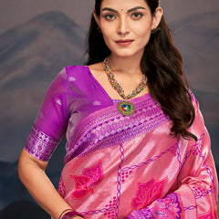 Opulent Handloom Silk Creation