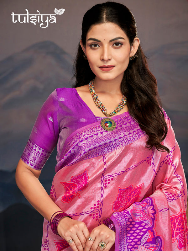 Opulent Handloom Silk Creation