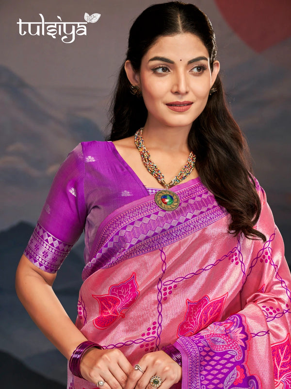 Opulent Handloom Silk Creation