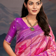 Opulent Handloom Silk Creation