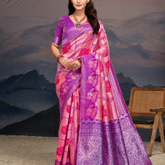 Opulent Handloom Silk Creation