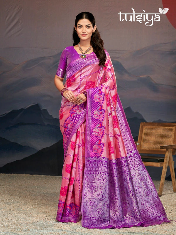 Opulent Handloom Silk Creation
