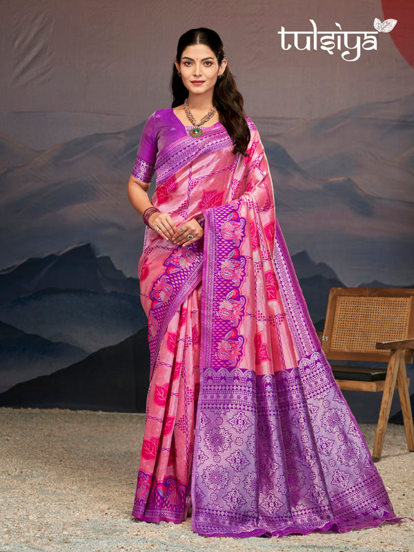 Opulent Handloom Silk Creation