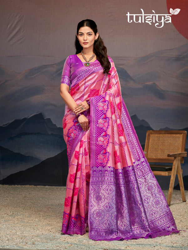 Opulent Handloom Silk Creation