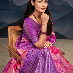 Opulent Handloom Silk Creation