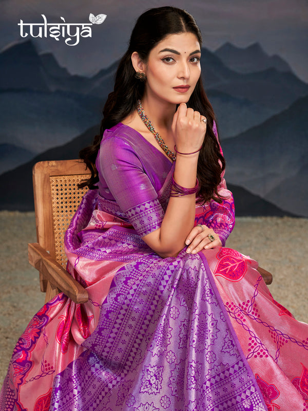 Opulent Handloom Silk Creation