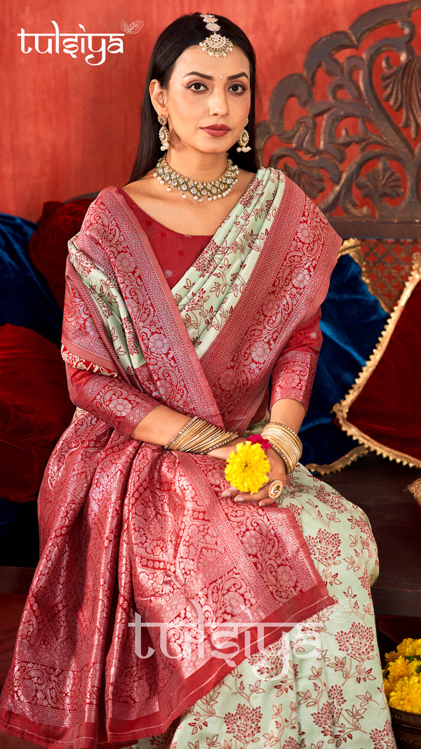 Enchant Lightweight Banarasi Silk