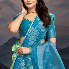 Vibrant South Silk Premium Weave Saree