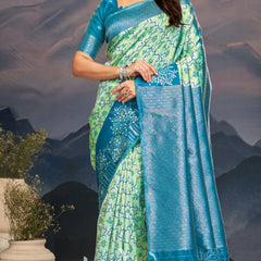 Vibrant South Silk Premium Weave Saree