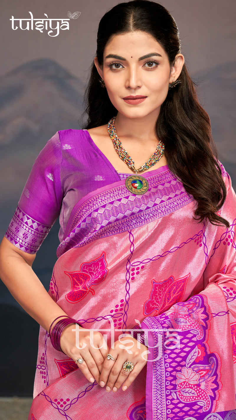Opulent Handloom Silk Creation