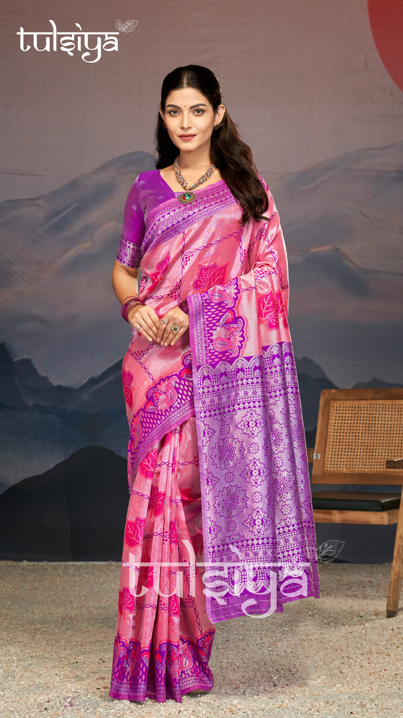 Opulent Handloom Silk Creation