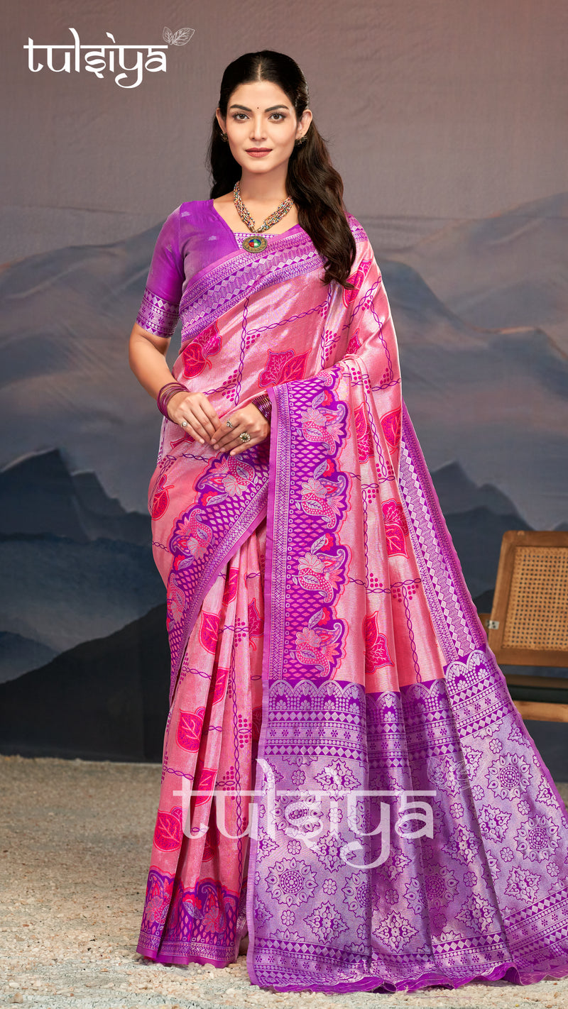 Opulent Handloom Silk Creation