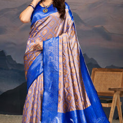 Celestial Blue Soft Silk