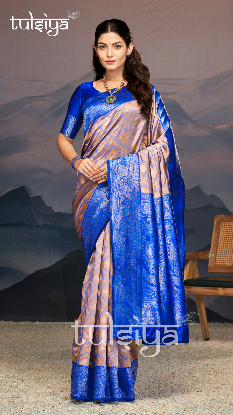 Celestial Blue Soft Silk