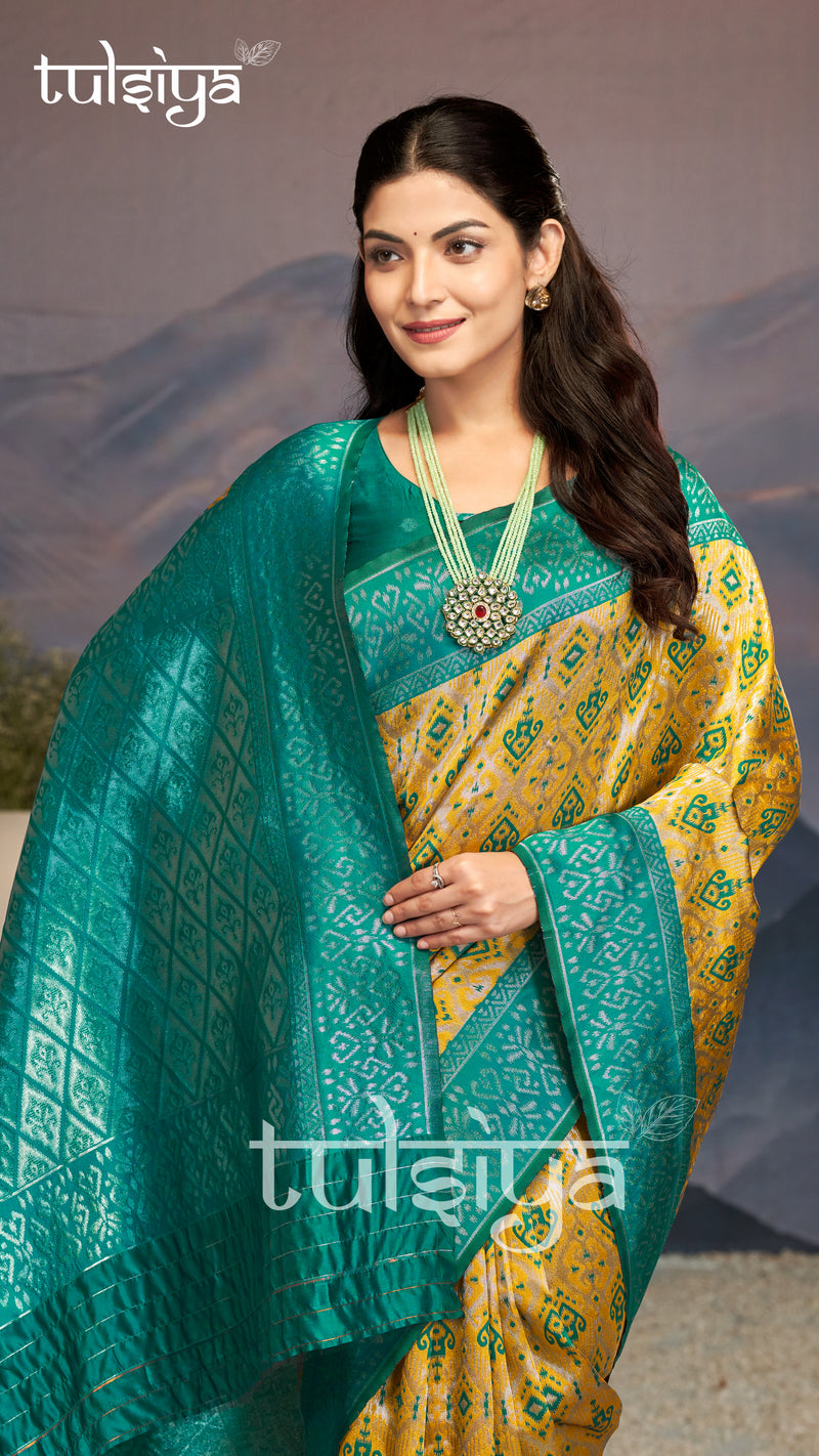 Golden Weave Zari Opulence Saree