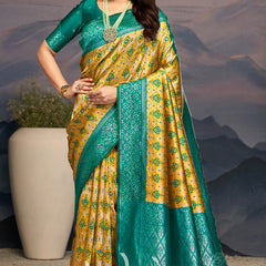 Golden Weave Zari Opulence Saree