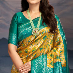 Golden Weave Zari Opulence Saree