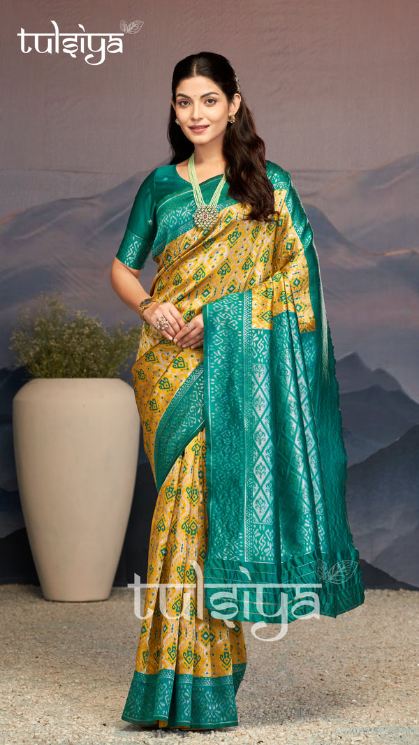 Golden Weave Zari Opulence Saree