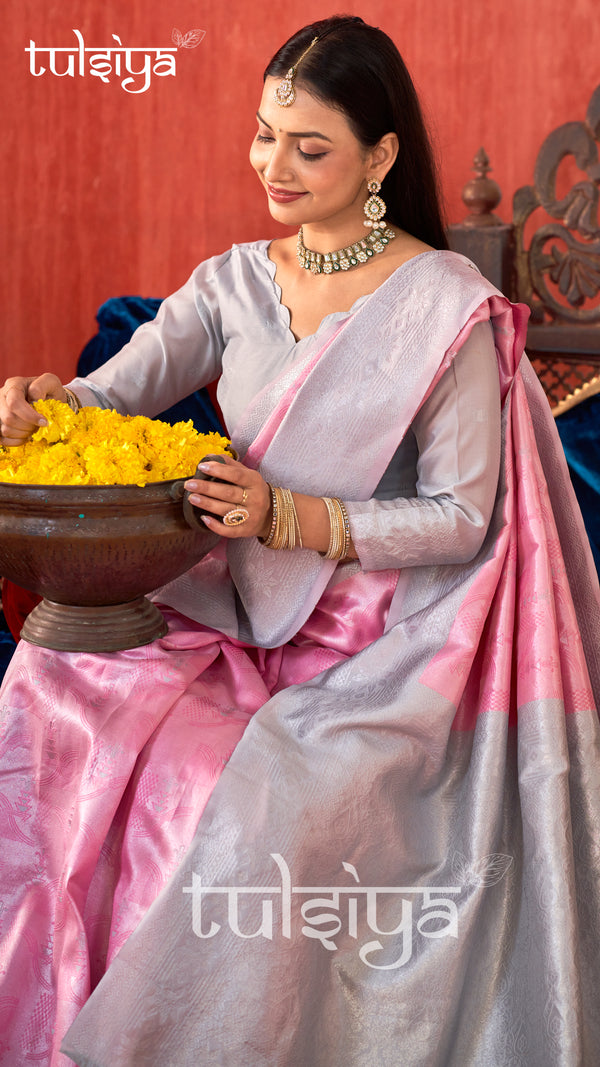 Aura Benaras Lightweight Silk