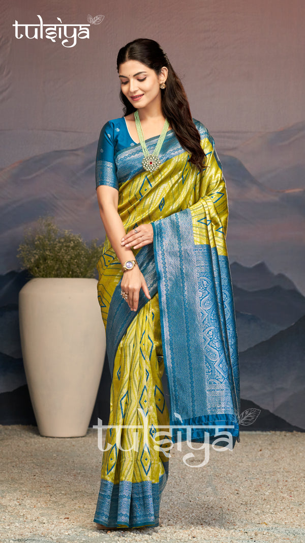 Enchanting Dual-Tone Paithani Drape