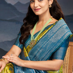 Enchanting Dual-Tone Paithani Drape