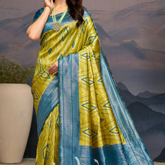 Enchanting Dual-Tone Paithani Drape