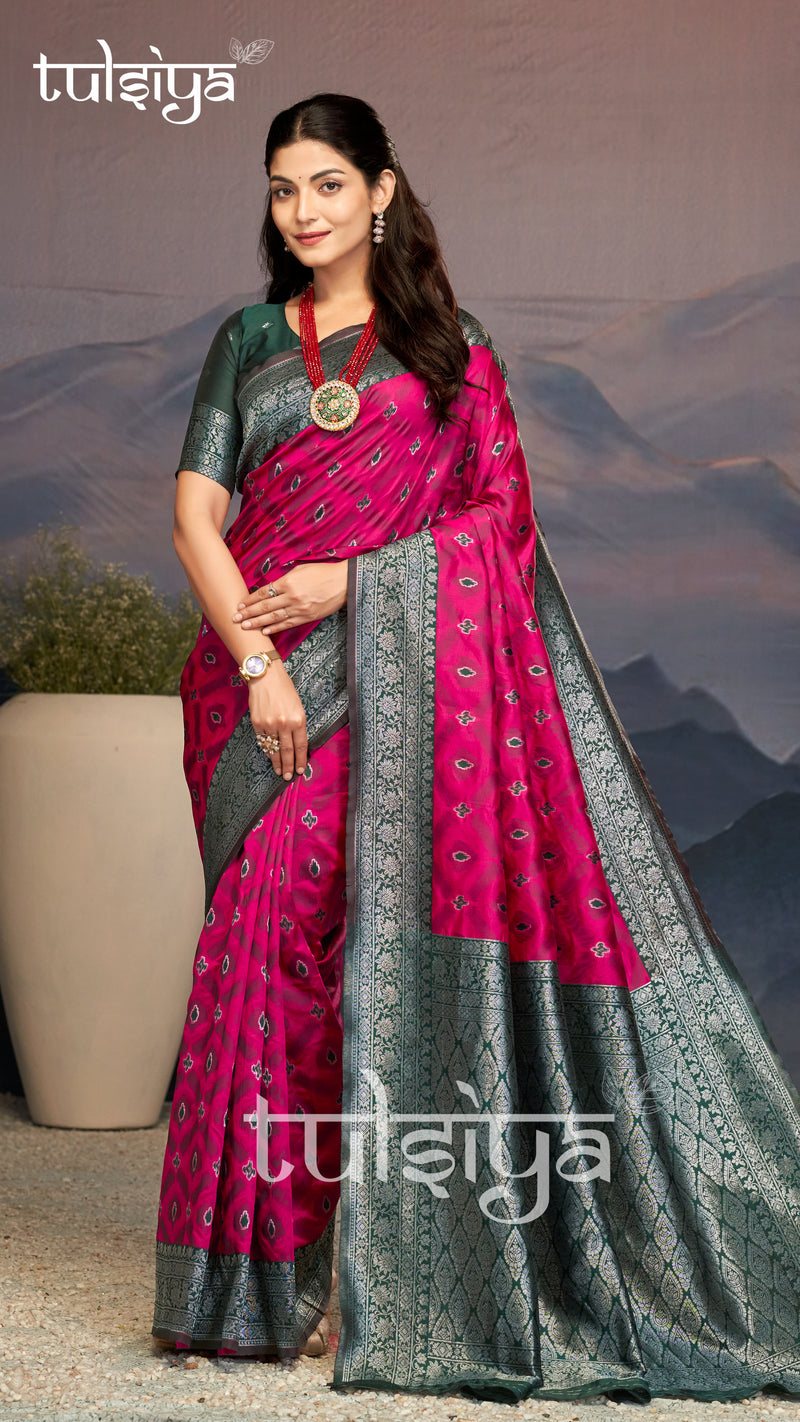 Opulent Handloom Paithani Saree