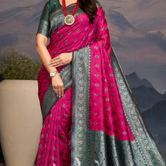 Opulent Handloom Paithani Saree