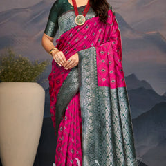 Opulent Handloom Paithani Saree
