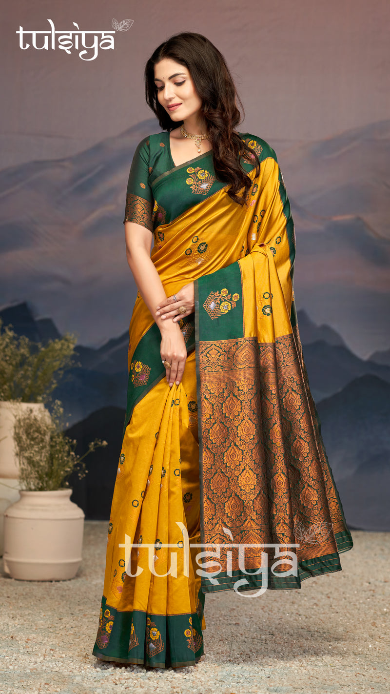 Emerald Sunshine Craftsmanship Silk