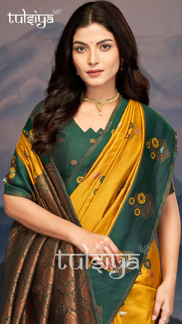 Emerald Sunshine Craftsmanship Silk