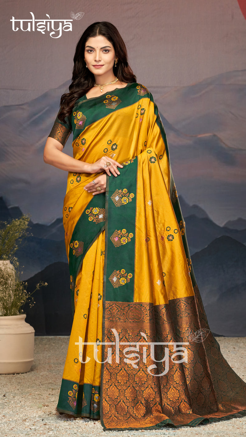 Emerald Sunshine Craftsmanship Silk