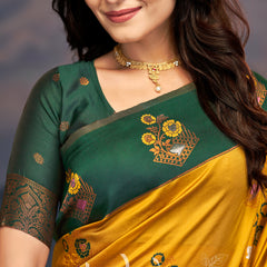 Emerald Sunshine Craftsmanship Silk