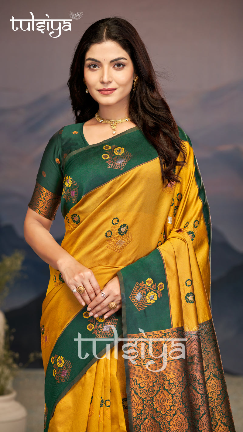 Emerald Sunshine Craftsmanship Silk