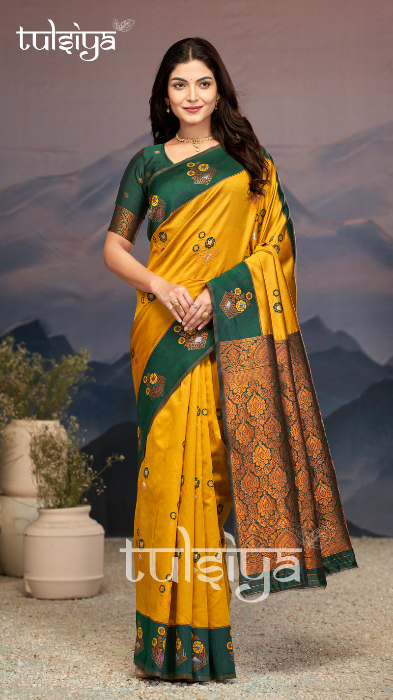 Emerald Sunshine Craftsmanship Silk